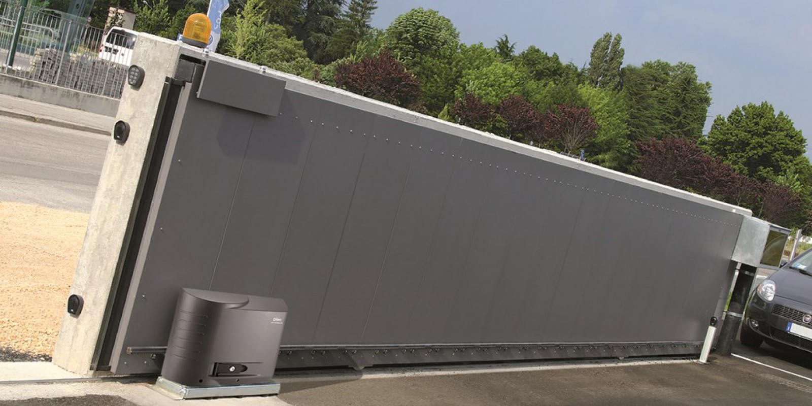 Costa Passiva 5 M Per Cancelli A Battente / Scorrevoli Cardin Cp50bl